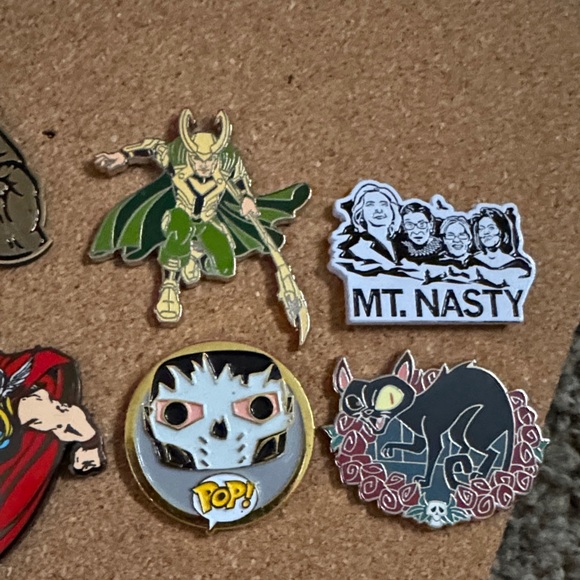 Assorted Enamel Pin Collection - Picture 3 of 3